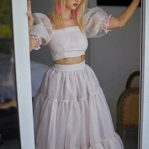 🆕 Selkie Candy Floss Puff Top